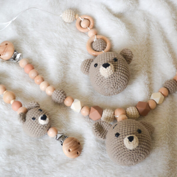 Wagenspanner set | Teddy/beertje